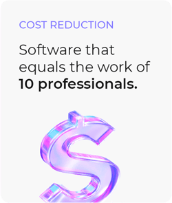 Software that wquals the work of 10 professionals